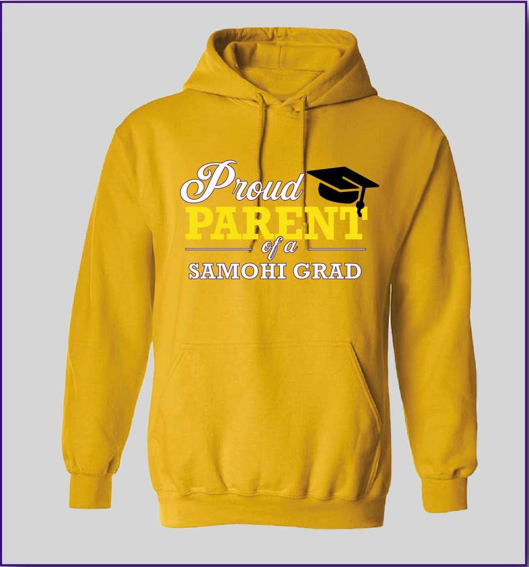 SAMO Grad Proud Parent Pullover Hoodie