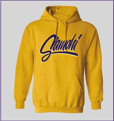 SAMO Script Style Pullover Hoodie