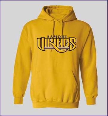 SAMO Vikings Pullover Hoodie