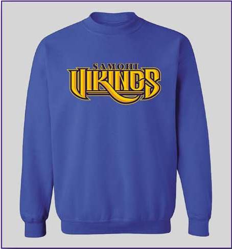 SAMO Norse Vikings Crewneck Sweatshirt