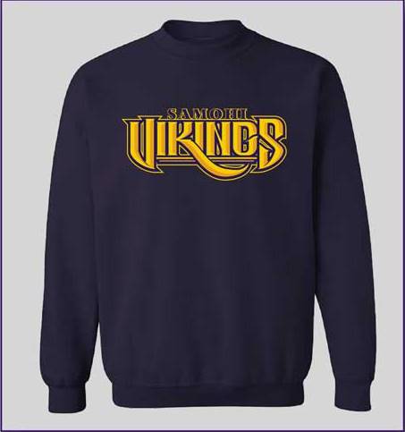 SAMO Norse Vikings Crewneck Sweatshirt