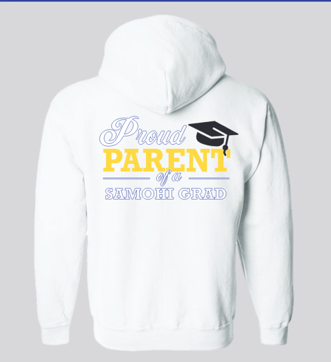 SAMO Grad Parent Zip-Up Hoodie