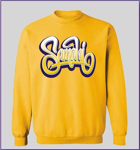 SAMO Wild Style Crewneck Sweatshirt