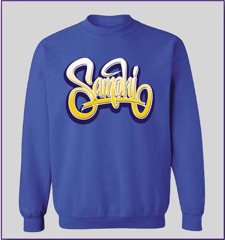 SAMO Wild Style Crewneck Sweatshirt