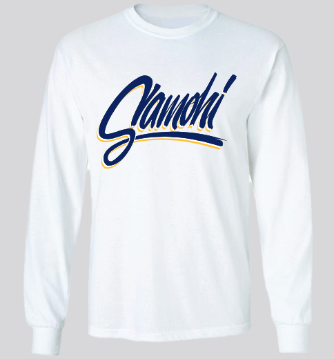 SAMO Script Long Sleeve Shirt